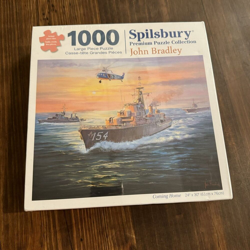 Spilsbury Premium Puzzle Collection John Bradley 1000 Piece Jigsaw Coming Home